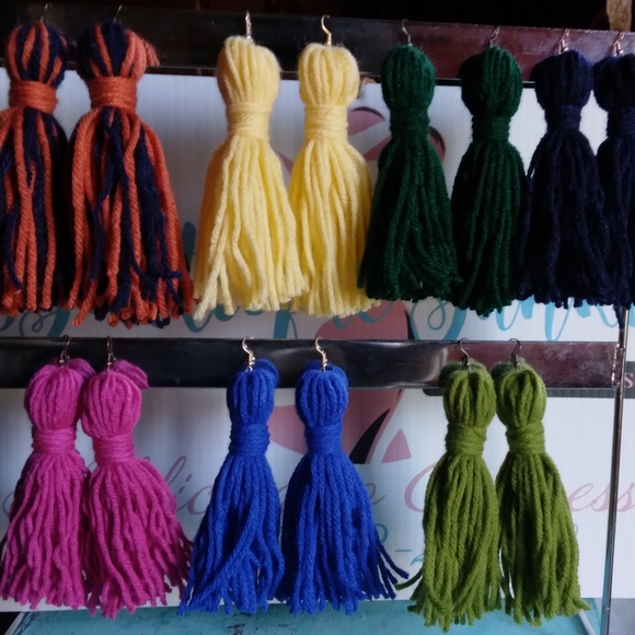 tassel earrings - Picture 1 of 1